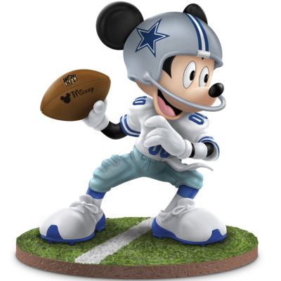 The Dallas Cowboys ''Quarterback Hero'' Mickey Mouse Figurine