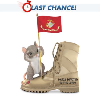 Charming Tails USMC Figurine: Solely Devoted To The Corps