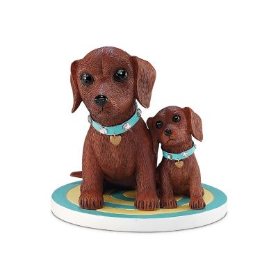 Dachsund Puppy Figurine: You Can Always Lean On Me