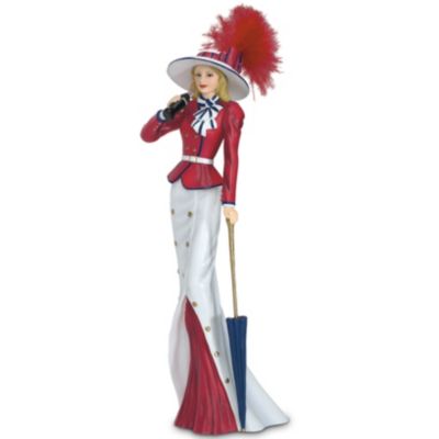 Coca-Cola Stylish World Tour Lady Figurine: Deliciously Refreshing