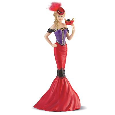 Mardi Gras Figurine: Glamorous Gabrielle