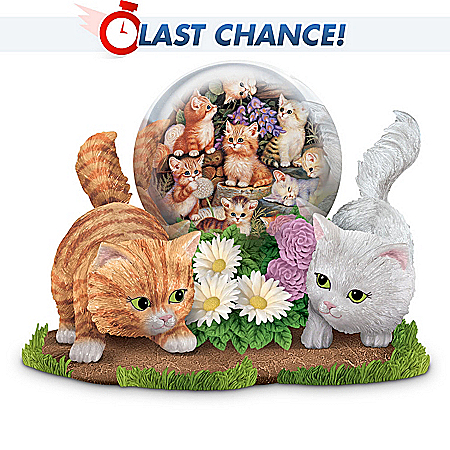 Gazing With Friends Kitten Figurine