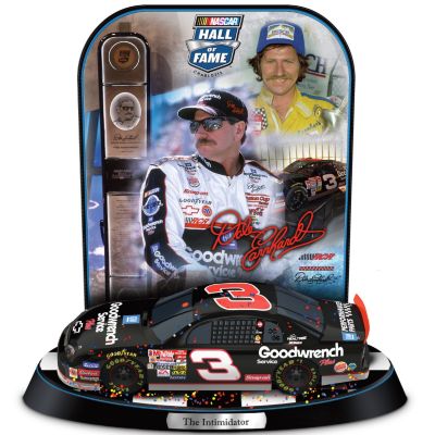 Dale Earnhardt NASCAR Hall Of Fame Trophy Sculpture