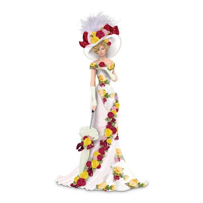 Treasure Of The Garden Elegant Woman Figurine