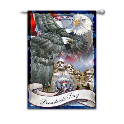 Presidents Day Indoor Or Outdoor Flag