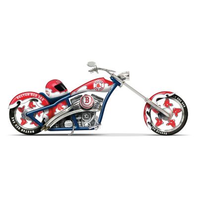 MLB Boston Red Sox Motorcycle Figurine: Home Run Racer