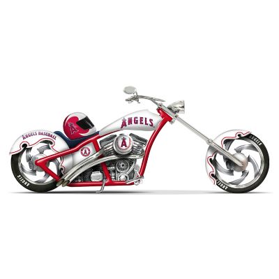 MLB Angels Motorcycle Figurine: Home Run Racer