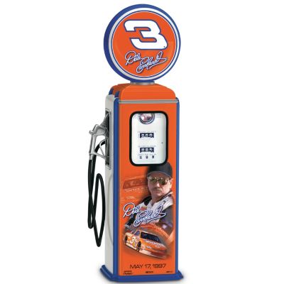 NASCAR Dale Earnhardt Wheaties Gas Pump Figurine