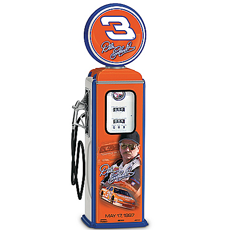 NASCAR Dale Earnhardt Wheaties Gas Pump Figurine