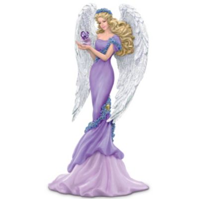 Thomas Kinkade Alzheimer's Support Angel Figurine: Caring