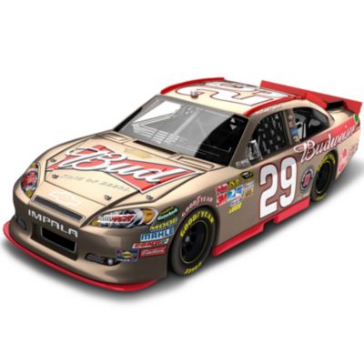 NASCAR Kevin Harvick Budweiser 2012 Rampage Finish Diecast Car