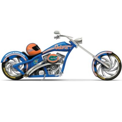 Florida Gators Motorcycle Chopper Figurine: Gator Chomp