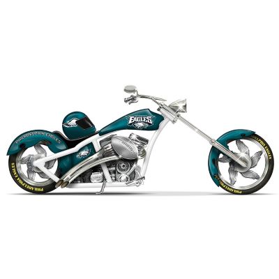 NFL Philadelphia Eagles Motorcycle Figurine: Eagles Cruiser