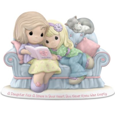 Precious Moments Figurine: A Daughter Fills A Space In Your Heart You Never Knew Was Empty