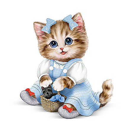 Kitten Figurine: There's No Place Like Home