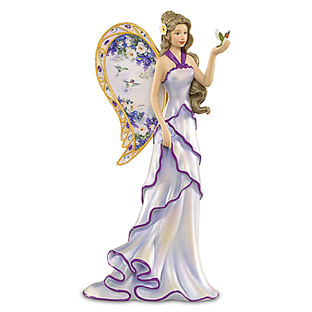 Lena Liu Angel Of Captivating Grace Hand-Painted Figurine