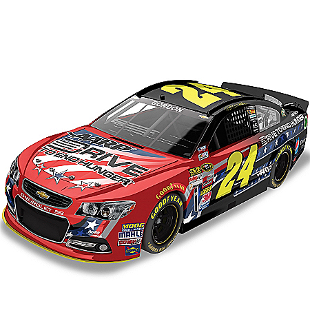Diecast Car: Jeff Gordon No. 24 AARP An American Salute 2013 Diecast Car