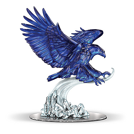 Eagle Figurine: Spirit Of Benitoite