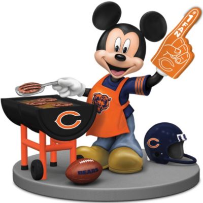 Disney Mickey Mouse Figurine: Chicago Bears Fired Up For A Win