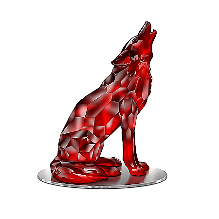 Wolf Figurine: Guardian Of The Red Diamond