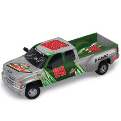 Sculpture: Dale Jr. #88 Diet Mountain Dew Sculpted 1:18 Truck Sculpture