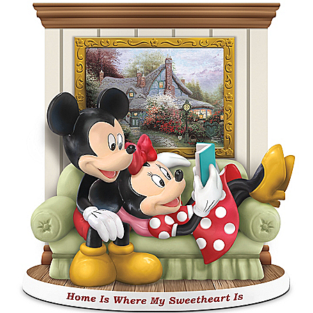 Figurine: Disney Home Is Where My Sweetheart Is Figurine