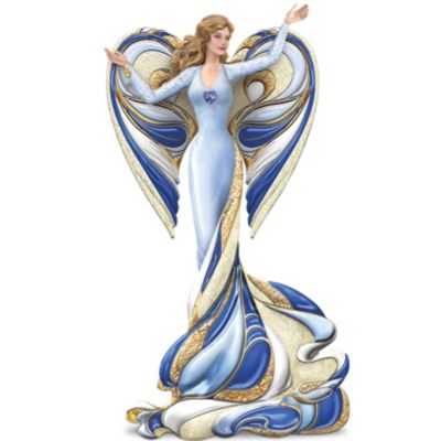 Figurine: Thomas Kinkade Angel Of Devotion Figurine