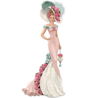 Figurine: Thomas Kinkade Blossoming Love Figurine