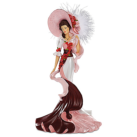 Thomas Kinkade Elegant Perfection Victorian Lady Figurine