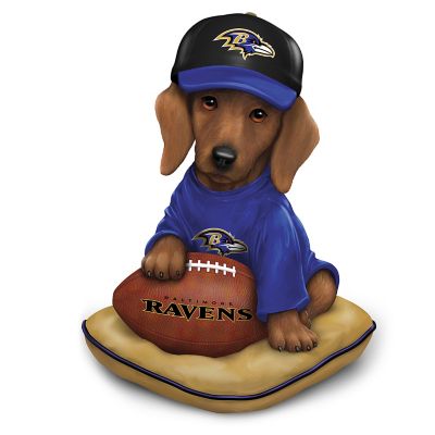 Figurine: Baltimore Ravens Sunday Afternoon Quarter-Bark Figurine