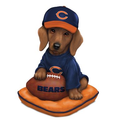 Figurine: Chicago Bears Sunday Afternoon Quarter-Bark Figurine