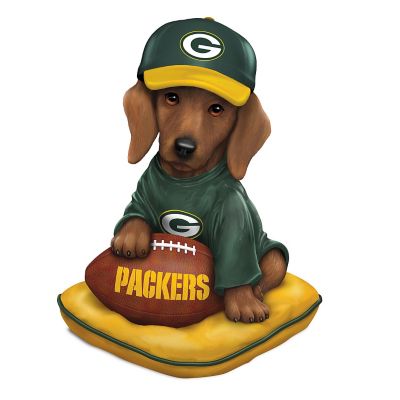 Figurine: Green Bay Packers Sunday Afternoon Quarter-Bark Figurine