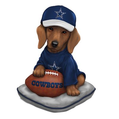 Figurine: Dallas Cowboys Sunday Afternoon Quarter-Bark Figurine