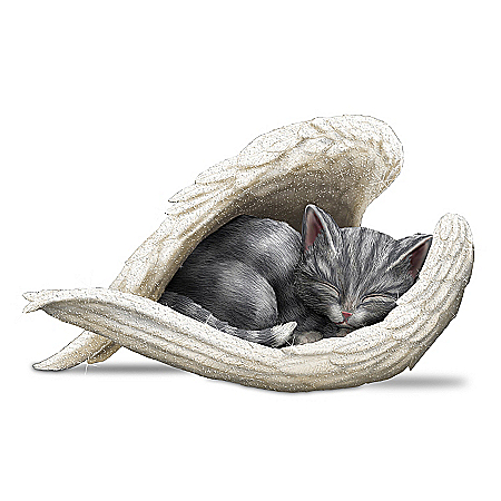 Figurine: Cats Leave Paw Prints On Our Hearts Figurine