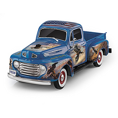 Sculpture: Ted Blaylock American Spirit Ford F1 Truck Sculpture