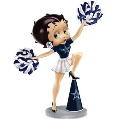 Figurine: Three Boop-Oop-A-Doops For The Cowboys Handbell