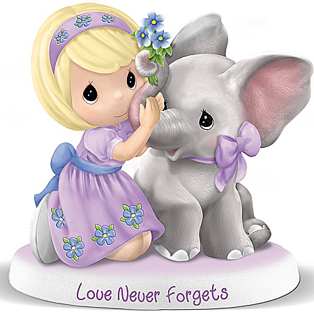 Figurine: Precious Moments Love Never Forgets Alzheimer's Benefit Figurine