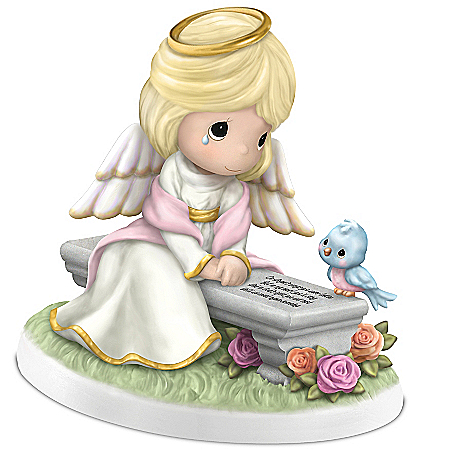 Figurine: Precious Moments Heavens Embrace Remembrance Figurine