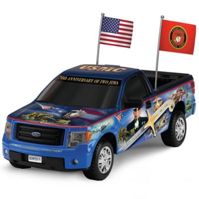 Sculpture: U.S. Marines Ford F-150 Semper Fi Truck Sculpture