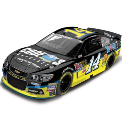 Diecast Car: Tony Stewart No. 14 Code 3/Mobil 1 Diecast Car