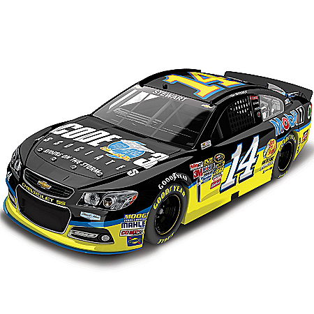 Diecast Car: Tony Stewart No. 14 Code 3/Mobil 1 Diecast Car