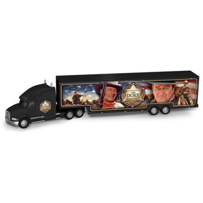 John Wayne Legacy Of The Duke 1:64-Scale Hauler With Detachable Trailer
