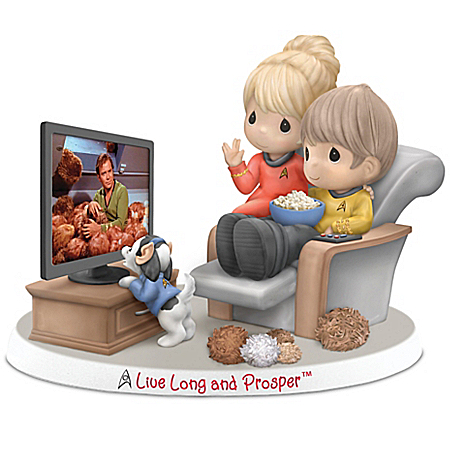 Precious Moments Live Long And Prosper STAR TREK Porcelain Figurine