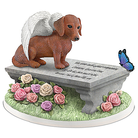 Blake Jensen Dachshunds Leave Paw Prints On Our Hearts Pet Memorial Figurine