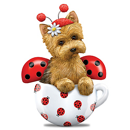 Kayomi Harai Cute As A Bug Yorkie Figurine