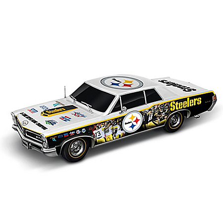 Pittsburgh Steelers Power & Pride Commemorative Collage Car Sculpture