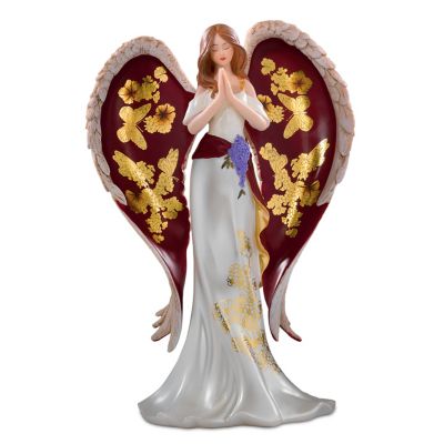 Lena Liu Glorious Praise Hand-Painted Angel Figurine