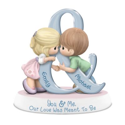 You & Me, Our Love Was Meant To Be Personalized Precious Moments Figurine