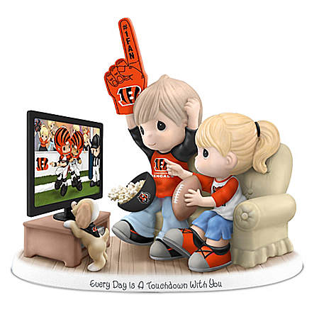 Every Day Is A Touchdown With You Bengals Figurine