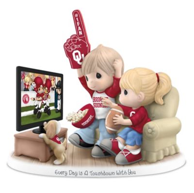 Every Day Is A Touchdown With You Oklahoma Sooners Precious Moments Figurine